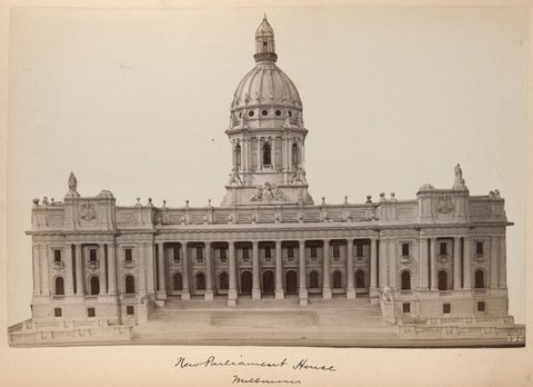 New Parliament House Melbourne, 1890