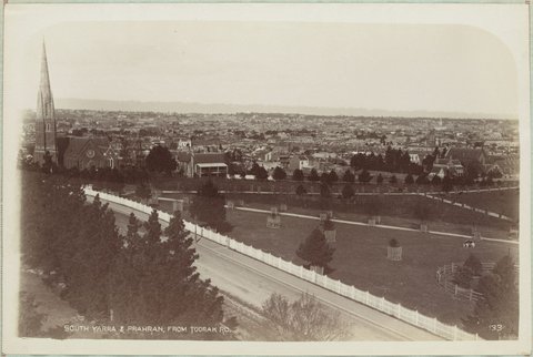 South Yarra & Prahran, from Toorak Road, 1892–1900