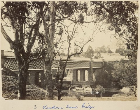 Hawthorn Road Bridge [Melbourne], 1873–82