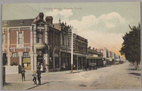 Puckle Street, Moonee Ponds, 1900s