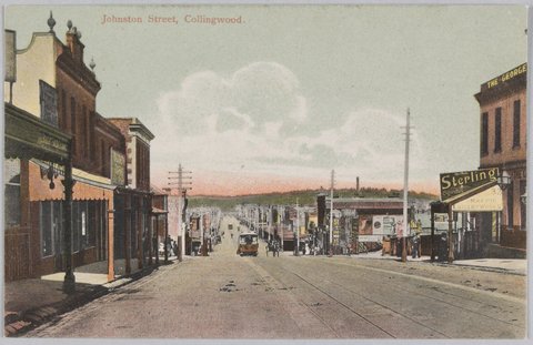 Johnston Street, Collingwood, c. 1906