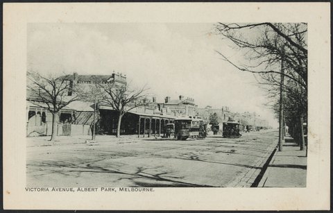 Victoria Avenue, Albert Park, Melbourne, 1912?