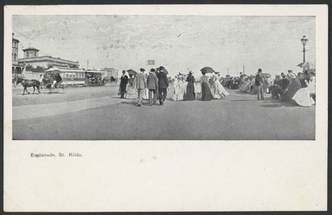 Esplanade, St. Kilda, 1895–1915
