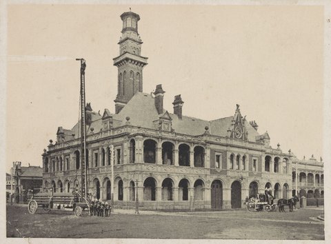 Central Fire Station, Melbourne, c. 1904