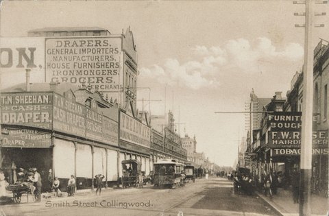 Smith Street Collingwood, c. 1906