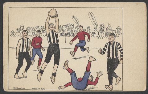 Wood v Roy [i.e. Collingwood versus Fitzroy], 1904–06