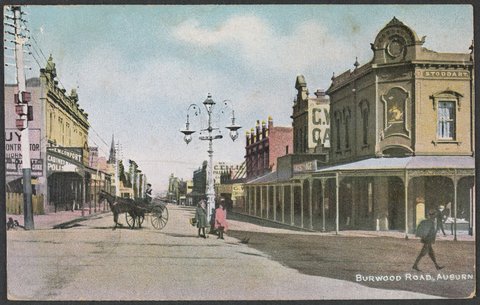 Burwood Road, Auburn, c. 1908