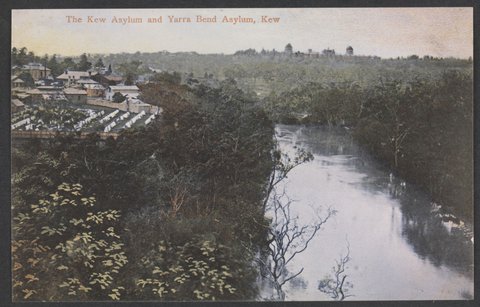 The Kew Asylum and Yarra Bend Asylum, Kew, 1900s