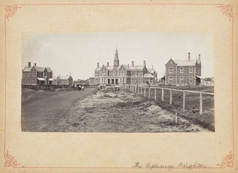 The Orphange [i.e. Orphanage] Brighton, c. 1880