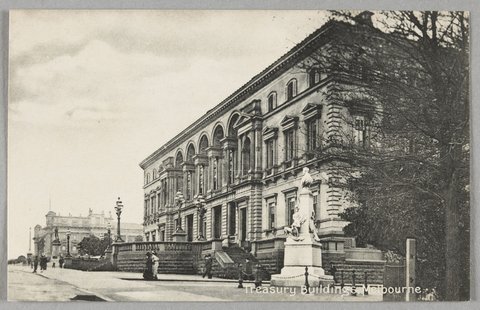 Treasury Buildings, Melbourne, 1900–10
