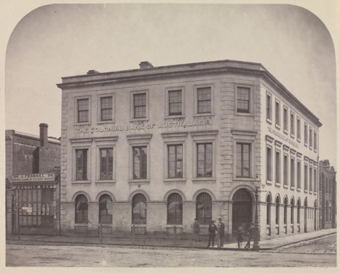 Elizabeth St. Melbourne [corner of Little Collins], c. 1860