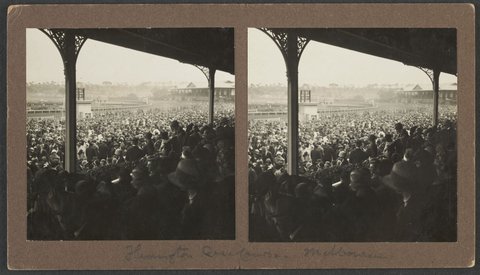 Flemington Racecourse, Melbourne, 1925