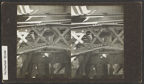Saltwater River Bridge Footscray picture, c. 1912