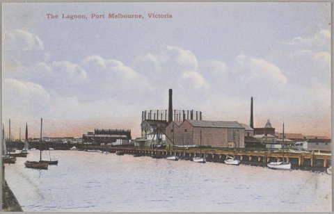 The Lagoon, Port Melbourne, Victoria, 1900s