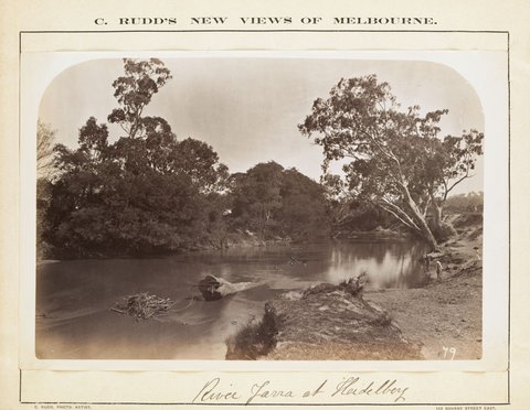 River Yarra at Heidelberg, 1886–87