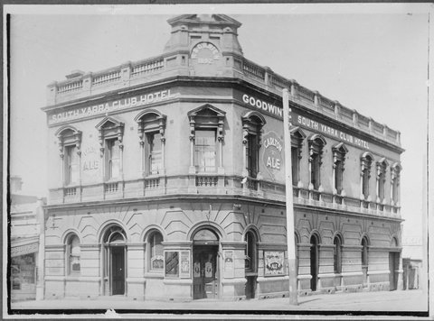 Goodwin's South Yarra Club Hotel, 1880–1900