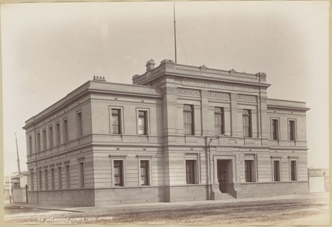 Melbourne Harbour Trust Offices, 1892–1900