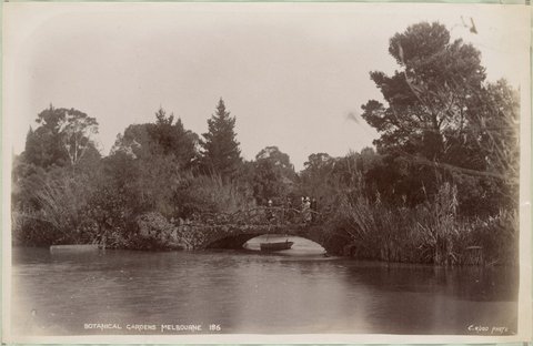 Botanical Gardens, Melbourne, 1892–1900