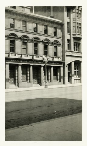 Old London Bank, 403 Collins Street, Melbourne, 1933