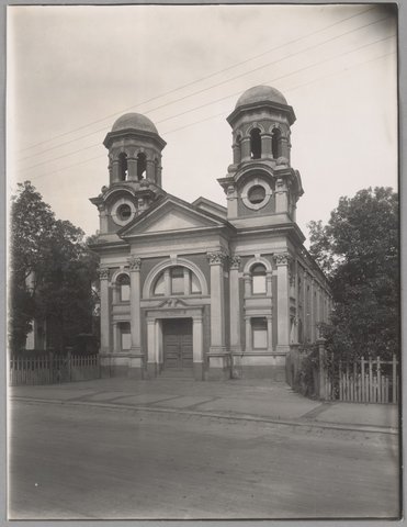 Old Synagogue, Charnwood Crescent, St. Kilda, Melbourne, foundation stone laid on 1st July, 1872, 1933
