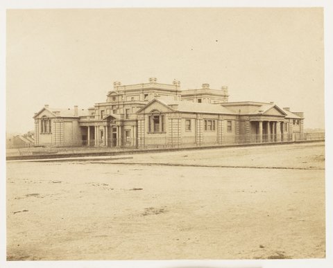 The National Model [and] Training School. Melbourne, c. 1858