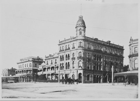 George Hotel, Fitzroy Street [St. Kilda], c. 1920