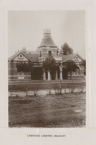 Carnegie Library, Mildura, c. 1911