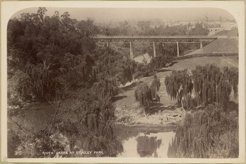 River Yarra at Studley Park, 1892–1900