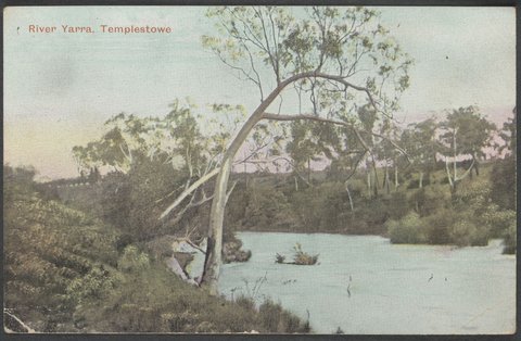 River Yarra. Templestowe, c. 1908