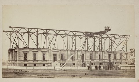 The Treasury Buildings. Melbourne: 1858