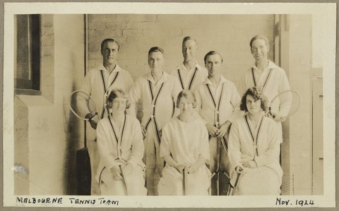 Melbourne Tennis Team, 1924