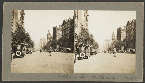 Collins St., Melbourne, 1925