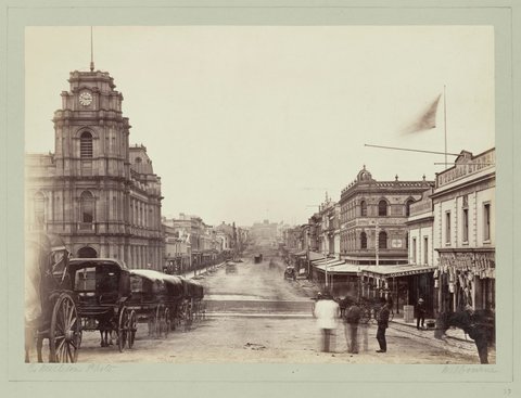 Bourke Street East, 1862–79