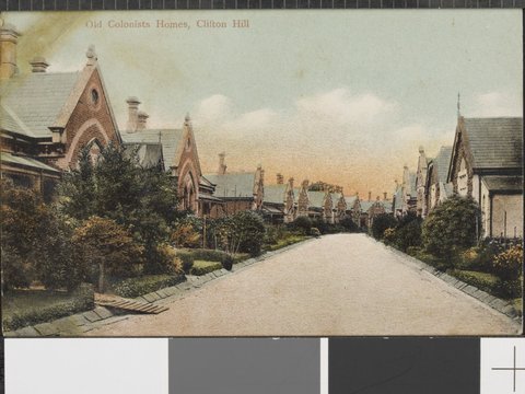 Old Colonists Homes, Clifton Hill, c. 1906