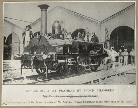 Engine built at Prahran by Enoch Chambers, 1905–28