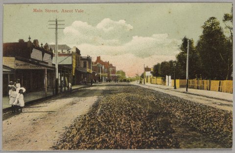 Main Street, Ascot Vale, 1900s