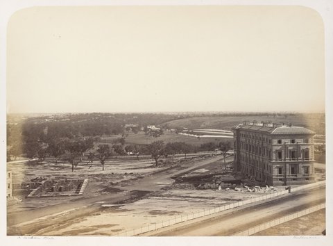 New Treasury building, Melbourne, c. 1861