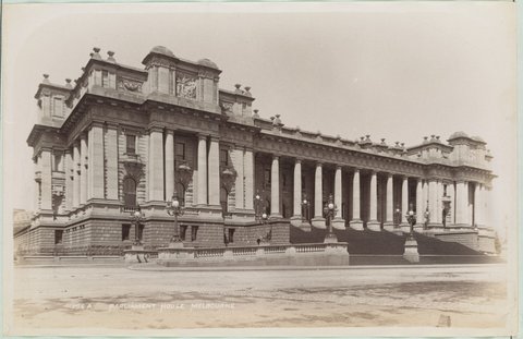 Parliament House Melbourne, 1889–91