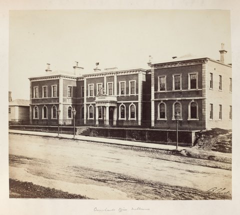 Crown Lands Office Melbourne, c. 1861