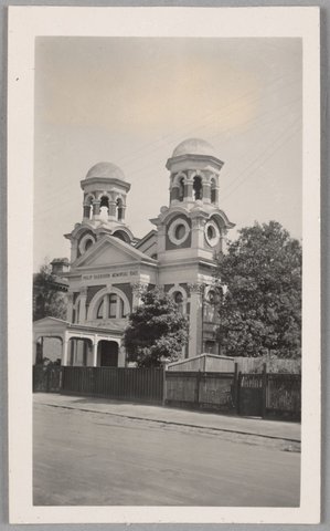 Old Synagogue, [Charwood Crescent] St. Kilda, [Melbourne, foundation stone laid on 1st July, 1872], 1934