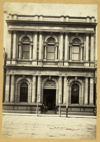 The National Bank, Collins St. Melbourne, 1890–1900