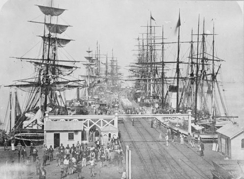 Melbourne & Hobson's Bay Railway Coy's Pier. Sandridge, 1905–28