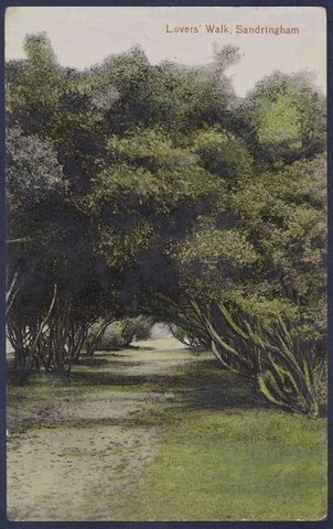 Lovers' Walk, Sandringham, c. 1915