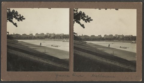 Yarra River, Melbourne, 1925