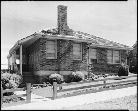 Housing Commission of Victoria homes on the Coburg Estate, 1948