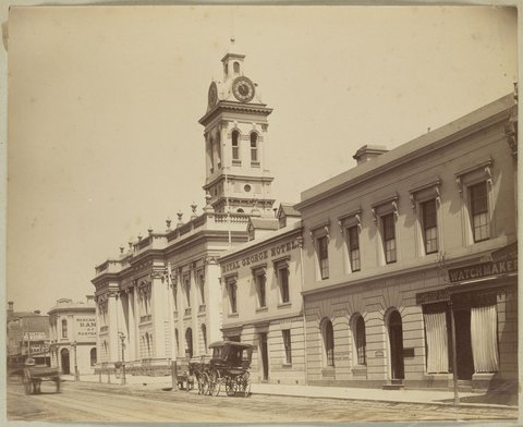Prahran Town Hall, c. 1900