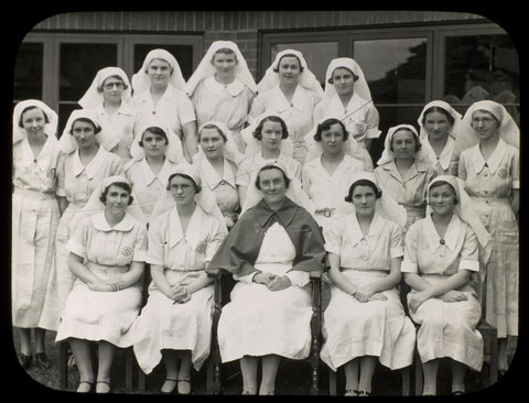 Views of St. Andrew's Hospital, East Melbourne, c. 1936