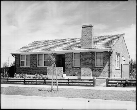 Housing Commission of Victoria homes on the Coburg Estate, 1948