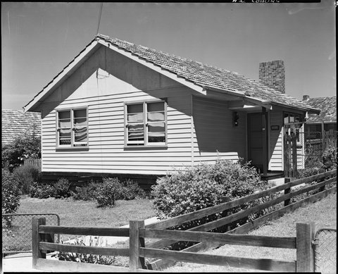 Housing Commission of Victoria homes on the Coburg Estate, 1948