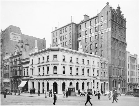 Union Club Hotel, cnr. Collins and Market Streets, Melbourne, 1926